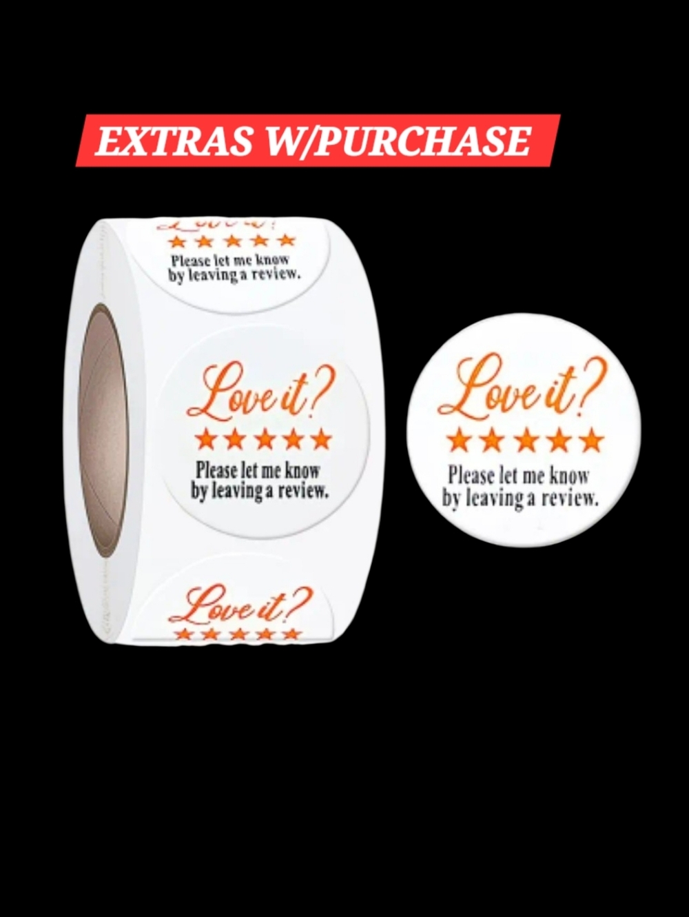 500ct. Love it? 🌟🌟🌟🌟🌟 - Bonus 3 Random Polymailers